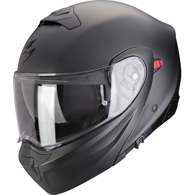 Ümberpööratav mootorratta kiiver Scorpion EXO-930 EVO Solid must matt