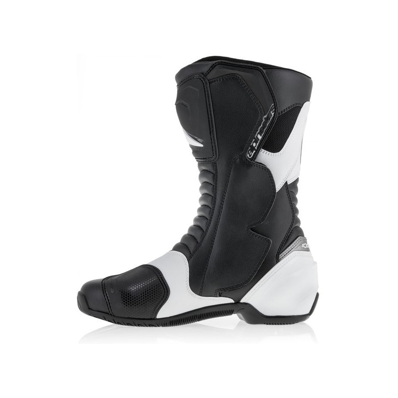 Alpinestars SMX-S must-valged mootorratta saapad