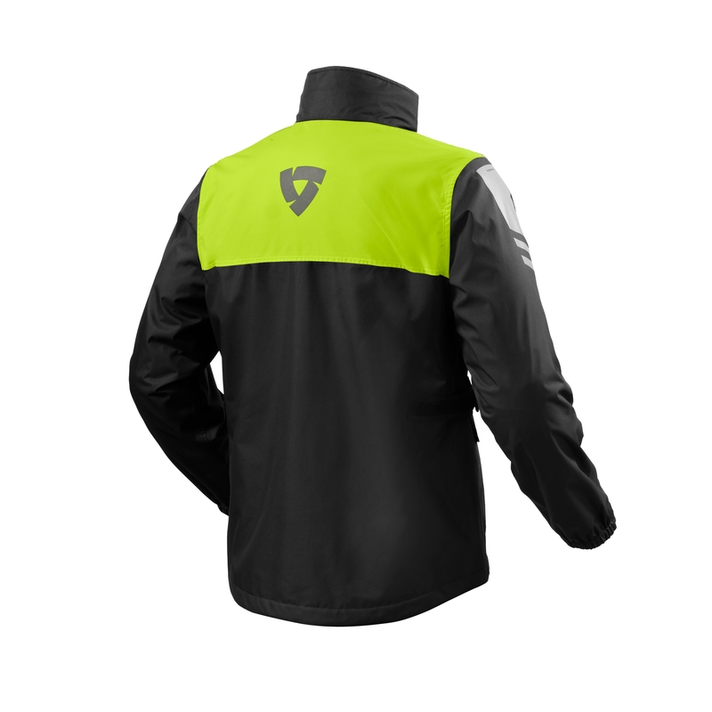 Revit Nitric 4 H2O must-fluo kollane mootorratta vihmajope