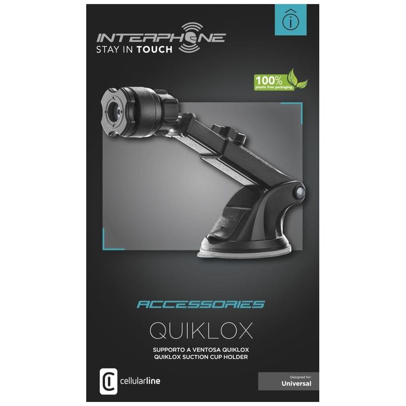 QUIKLOX Interphone'i käepide koos iminapaga