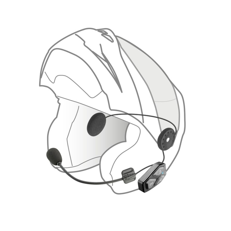 Bluetooth-peakomplekt Interphone U-COM3 Twin Pack