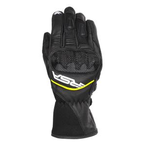 Mootorrattakindad RSA Airvent 2 must-valge-fluo kollane