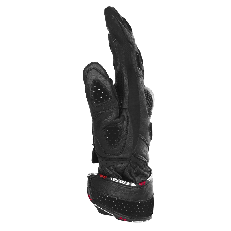 Naiste mootorratta kindad RSA RX2 mustad