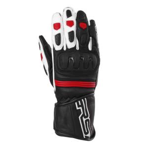 Mootorrattakindad RSA Gappa 2 must-valge-punased