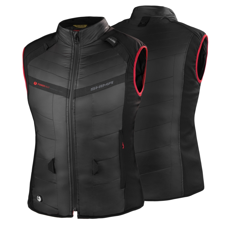 Naiste Shima Powerheat Vest must-punane