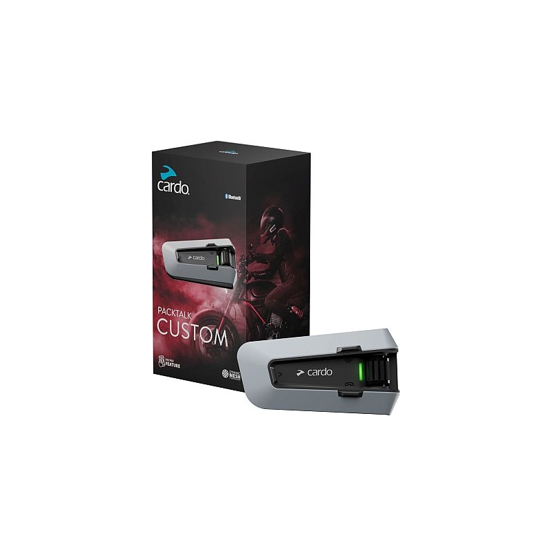 Bluetooth intercom CARDO PACKTALK CUSTOM solo