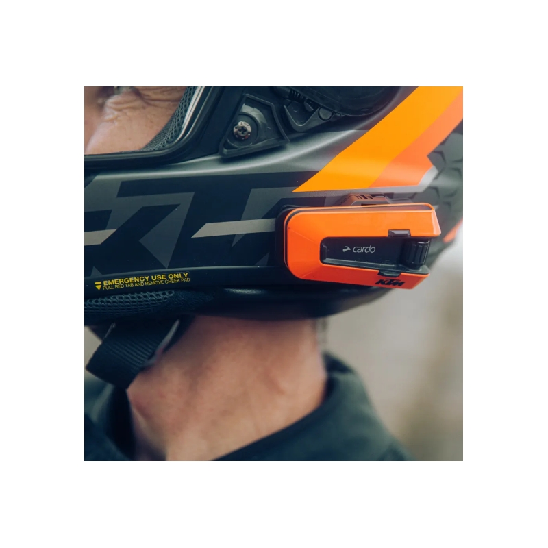 Bluetooth-sideside CARDO PACKTALK EDGE KTM solo