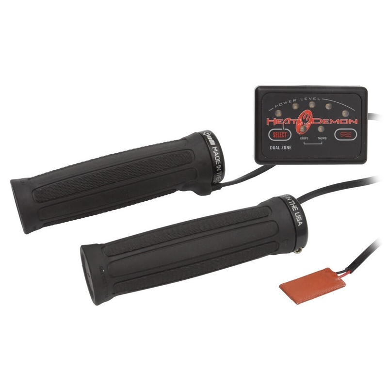 SYMTEC ATV Clamp On Dual Zone soojendusega käepidemed