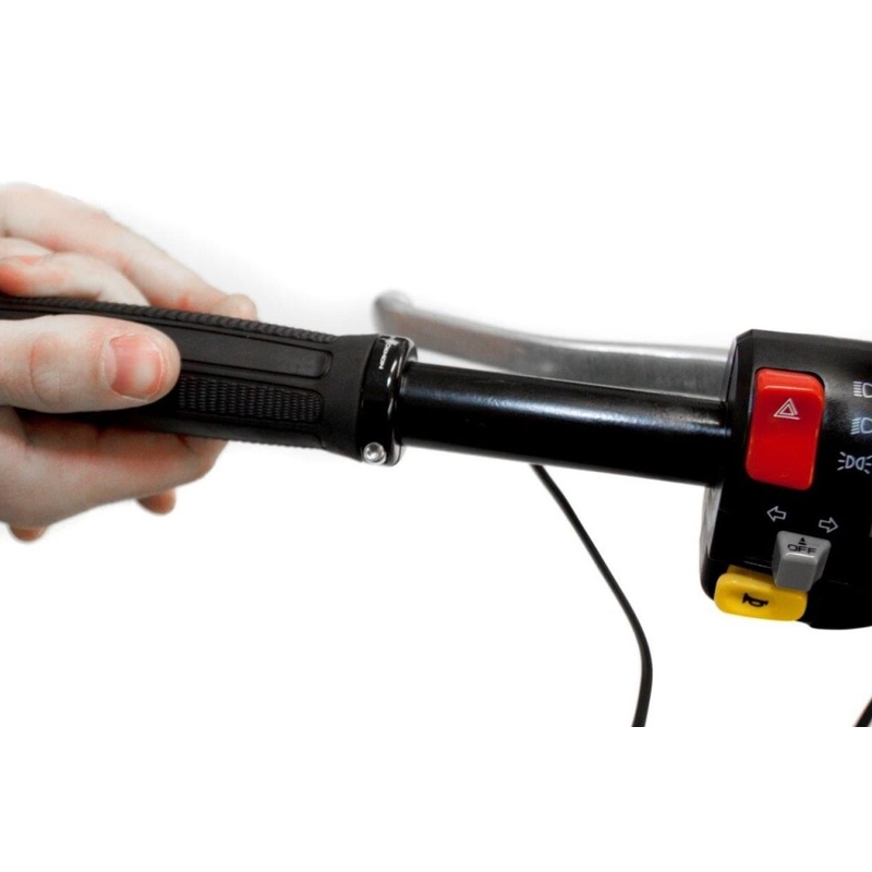 Soojendusega käepidemed SYMTEC ATV Clamp On High/Low RR mustad