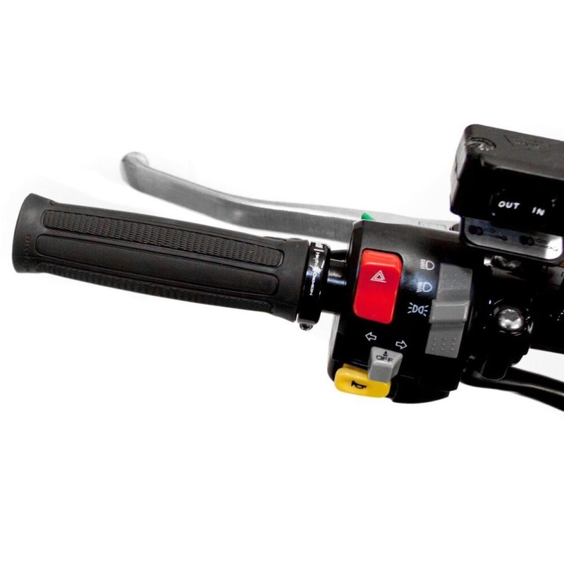 Soojendusega käepidemed SYMTEC ATV Clamp On High/Low RR mustad