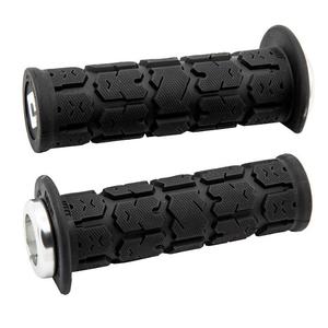 Käepidemed ODI ROGUE ATV LOCK-ON V2.1 125mm must-hõbedane