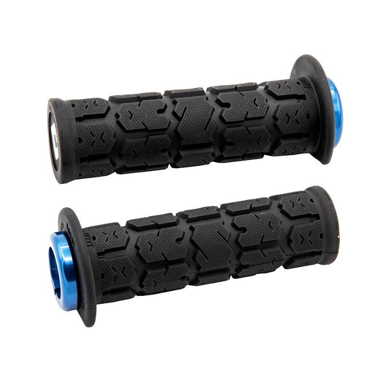 Käepidemed ODI ROGUE ATV LOCK-ON V2.1 125mm must-sinine