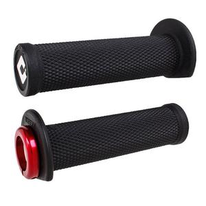 Käepidemed ODI RUFFIAN ATV LOCK-ON V2.1 125mm must-punane