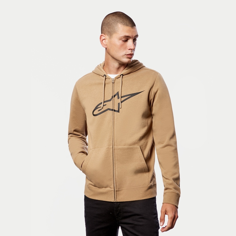 Mikina Alpinestars Ageless II Fleece pískovo-černá výprodej