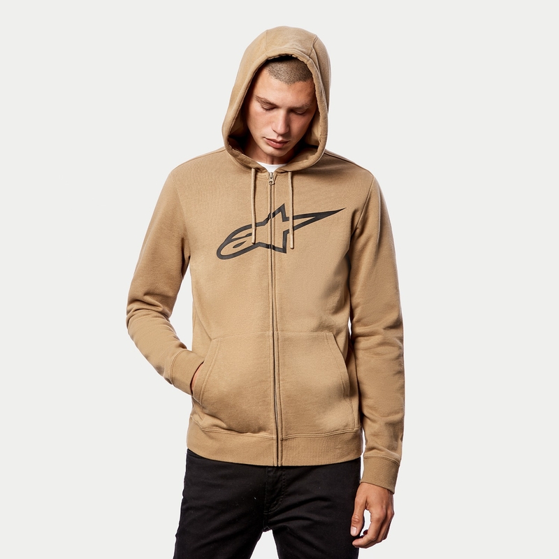 Mikina Alpinestars Ageless II Fleece pískovo-černá výprodej