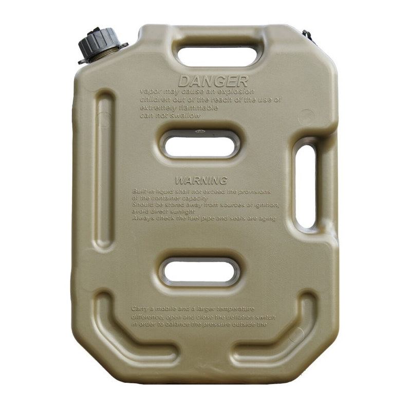 Plastikust kanister SHARK 10 L ventilatsiooniventiiliga roheline