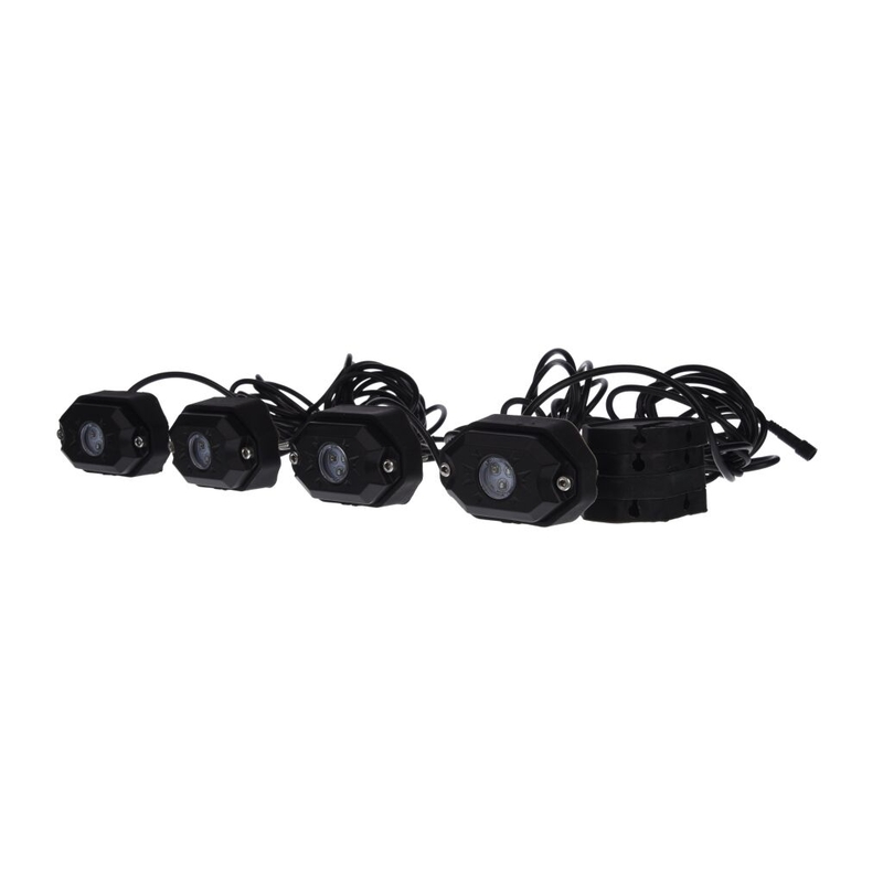 HAI LED VALGUS, RGB, MITMEVÄRVILINE, BLUETOOTH JUHTIMINE, 4 TK KOMPLEKTIS