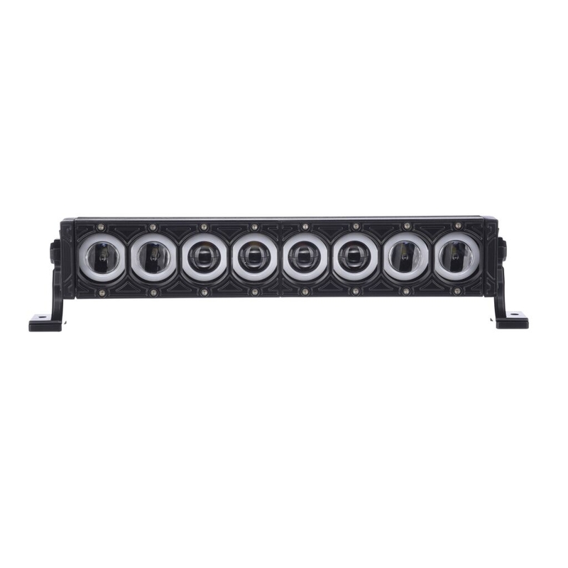 LED valgusramp SHARK LED LIGHT BAR 17" WITH HALO RING, CREE LED, 80W