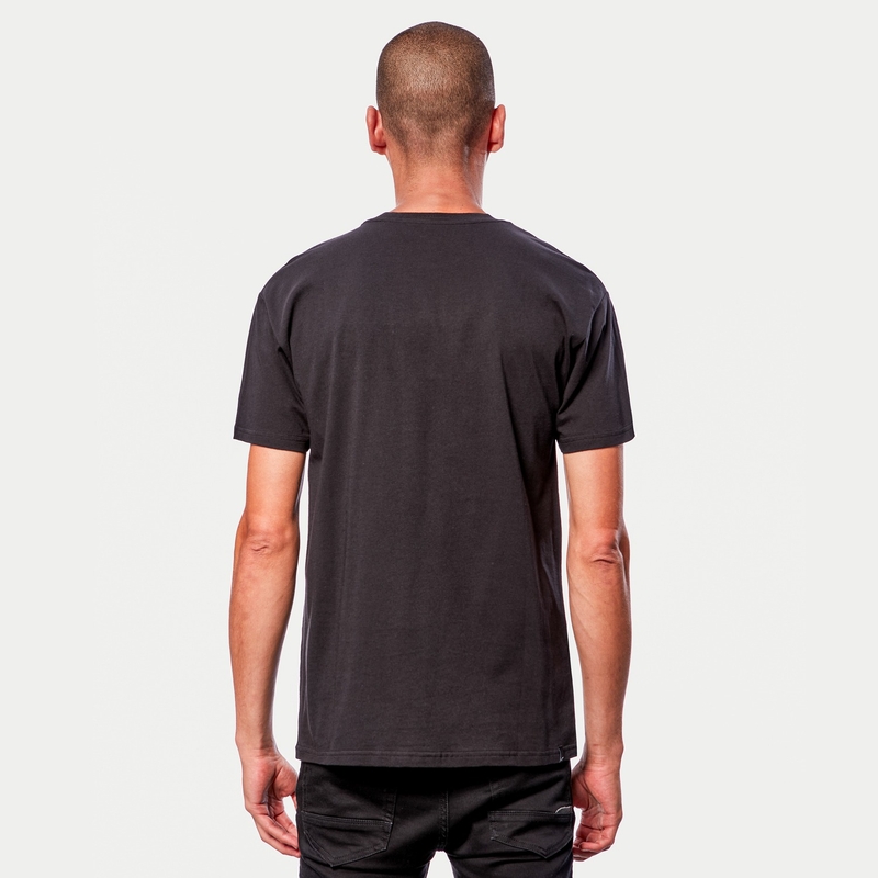 Triko Alpinestars Flag Tee černo-bílé