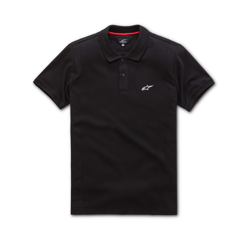 Triko s límečkem Alpinestars Capital Polo černé