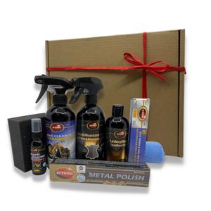 Autosol kinkekomplekt mootorratta ja nahktarvikute puhastamiseks