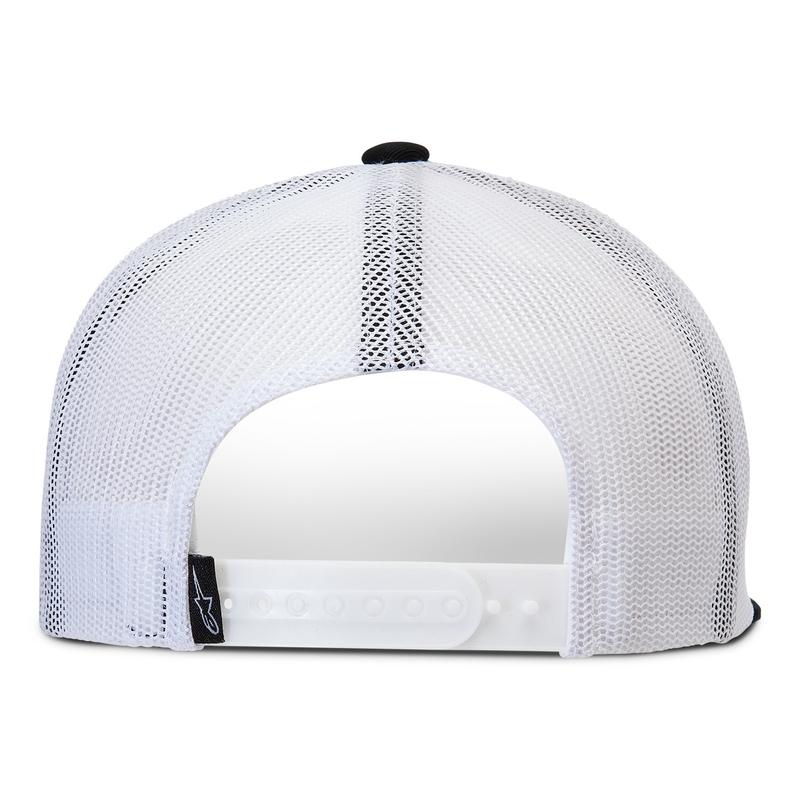 Kšiltovka Alpinestars Bolt Trucker černo-bílá