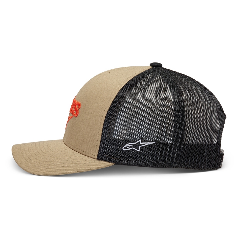 Kšiltovka Alpinestars Pedigree pískovo-černá-oranžová