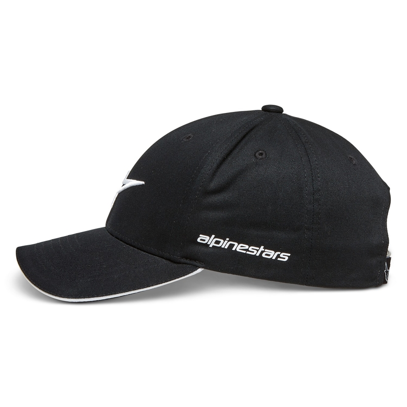 Alpinestars Rostrum müts must ja valge