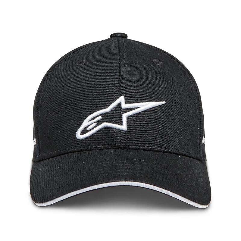 Alpinestars Rostrum müts must ja valge