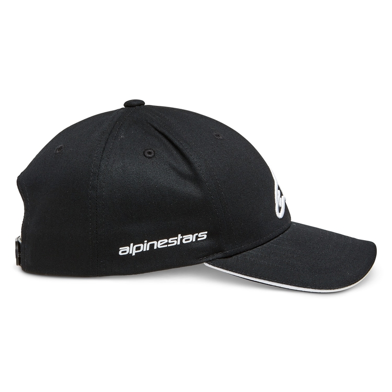 Alpinestars Rostrum müts must ja valge