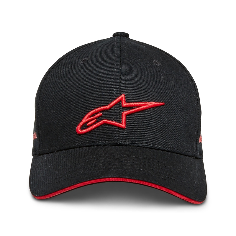 Alpinestars Rostrum müts must ja punane