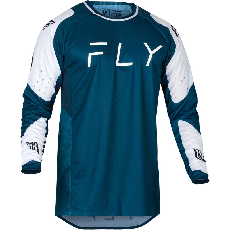 Motokrossitrikoo FLY Racing Evolution DST sinine ja valge allahindlus