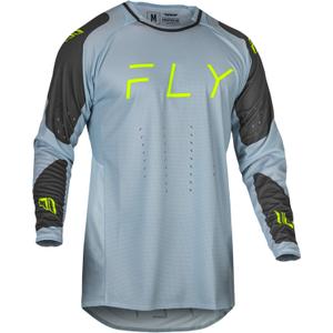 Motokrossitrikoo FLY Racing Evolution DST hall-must-floo-roheline allahindlus