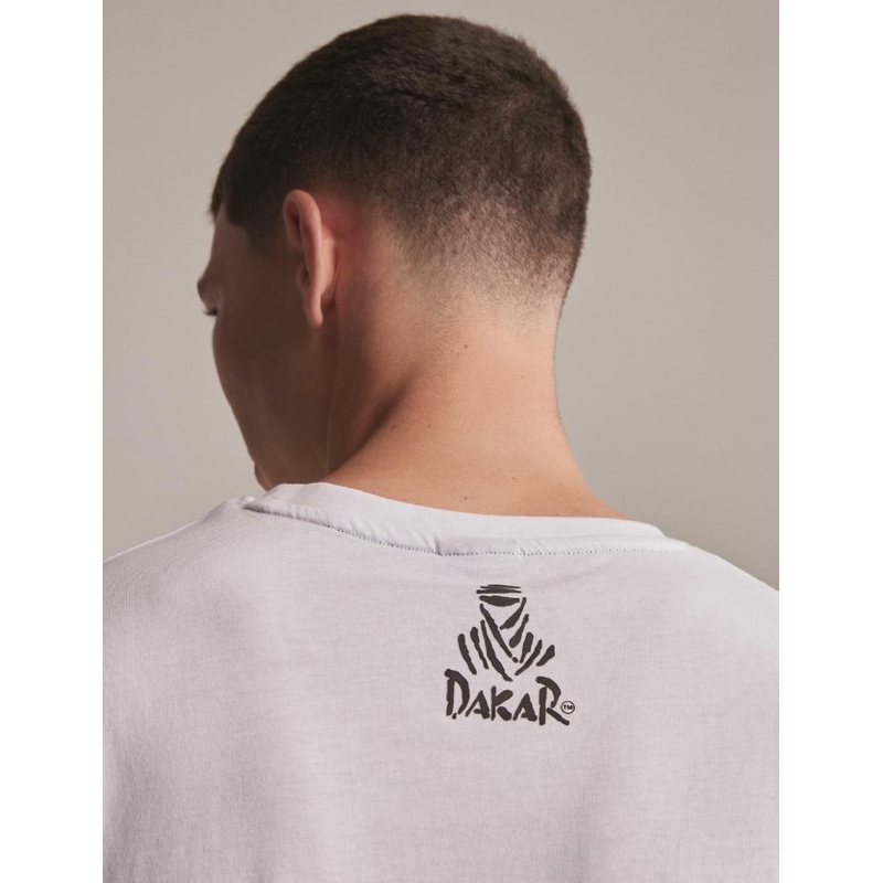 T-särk DAKAR DKR Logo 23 valge
