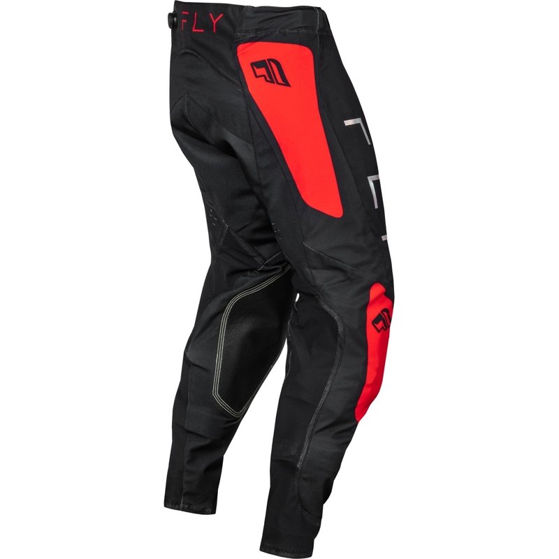 Motokrossi püksid FLY Racing Evolution DST must-punane allahindlus