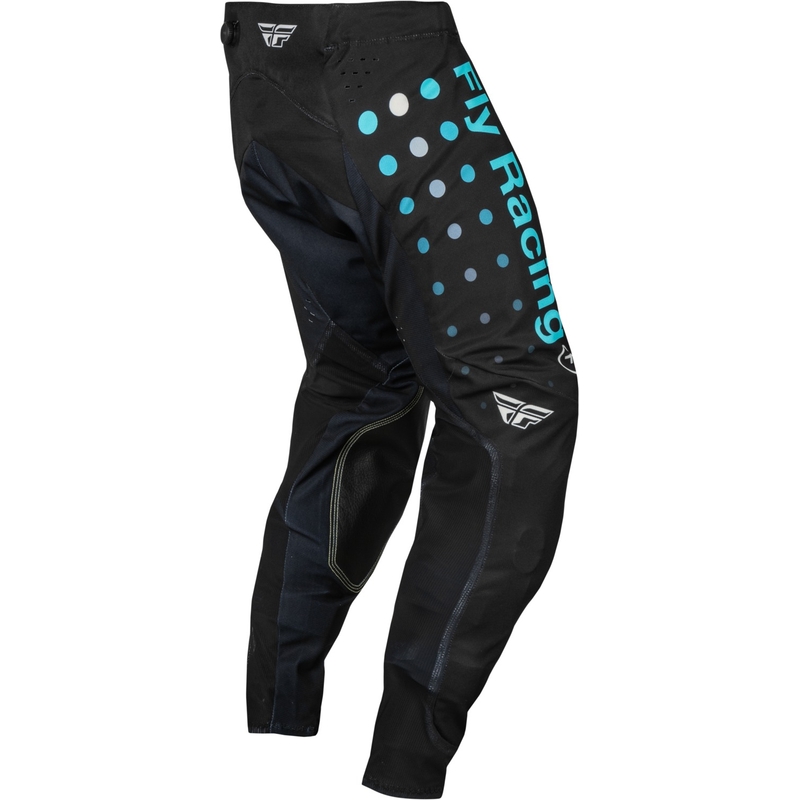 Motokrossi püksid FLY Racing Evolution DST must ja sinine