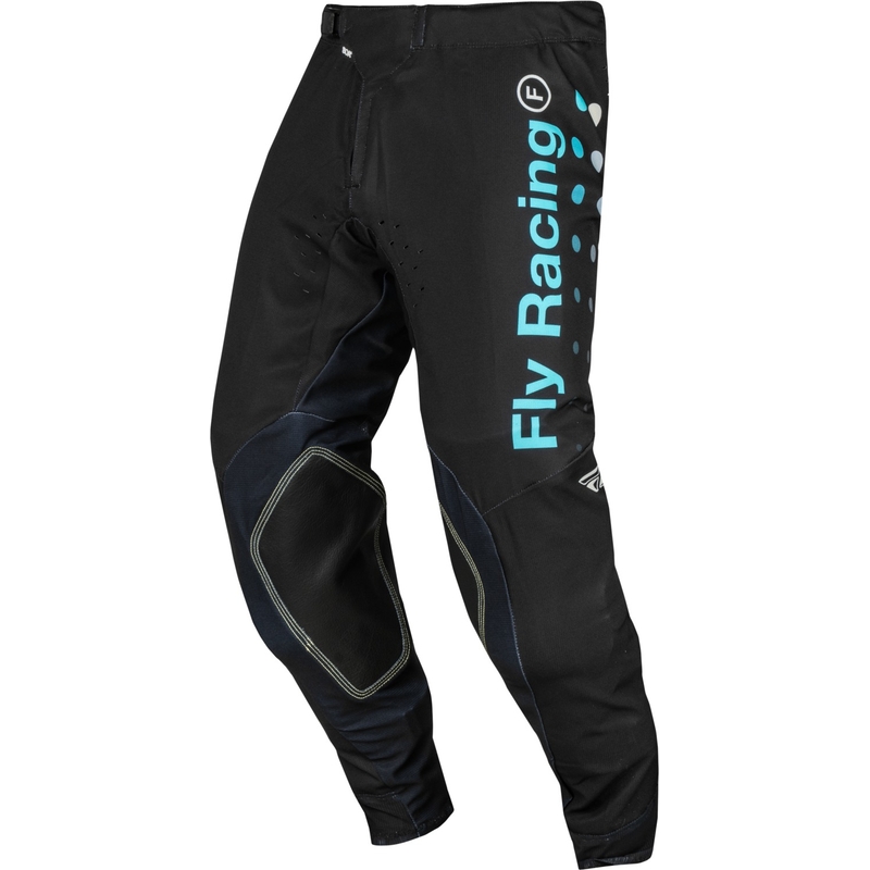 Motokrossi püksid FLY Racing Evolution DST must ja sinine
