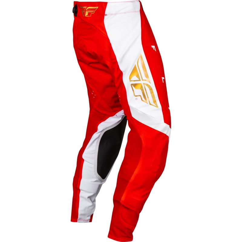 Motokrossi püksid FLY Racing Evolution DST punane ja valge