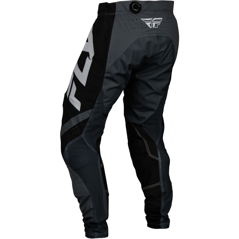 Motokrossi püksid FLY Racing Lite tumehall-mustad allahindlus