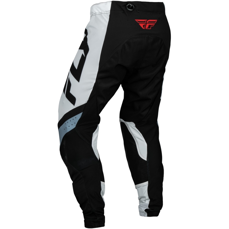 Motokrossi püksid FLY Racing Lite must-valge-hall