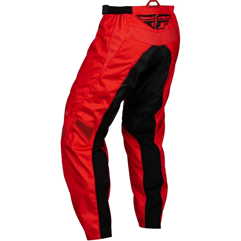 Laste motokrossi püksid FLY Racing F-16 punane-must-hall