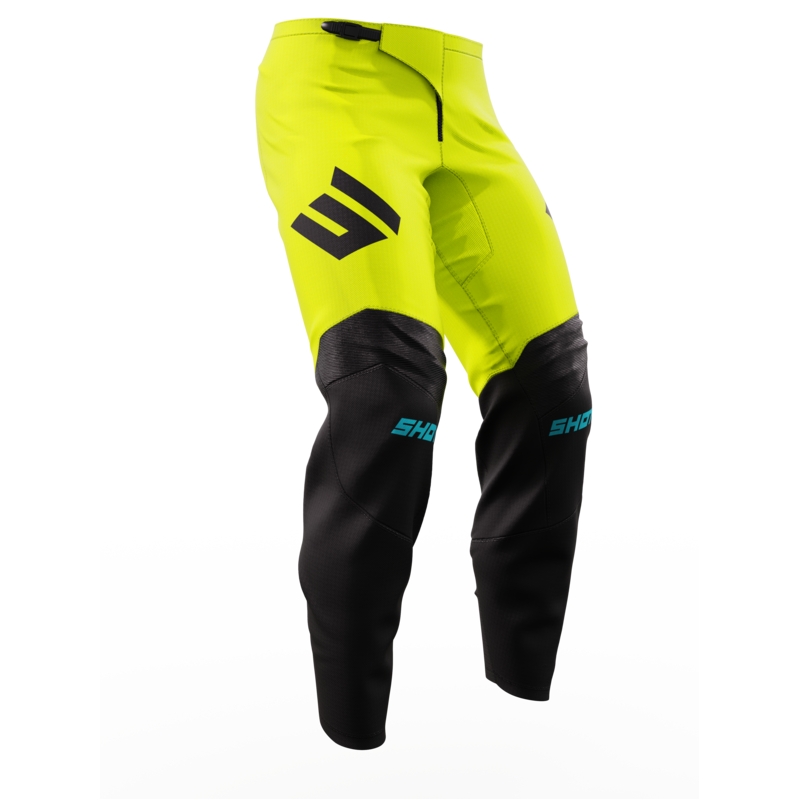 Laste motokrossi püksid Shot Iron fluo kollane allahindlus
