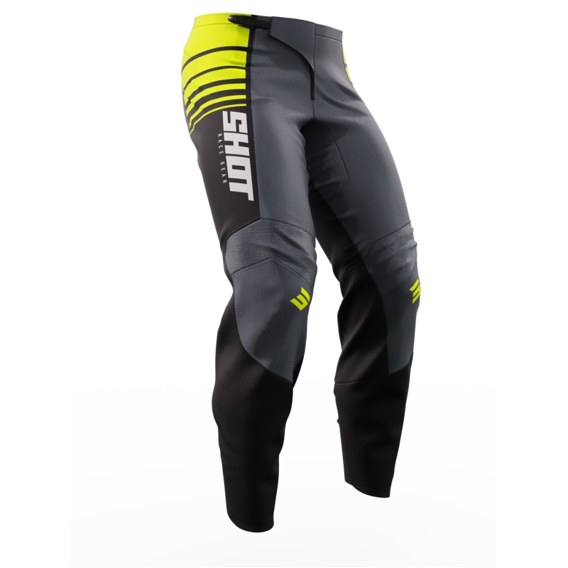 Laste motokrossi püksid Shot Peak fluo kollane allahindlus