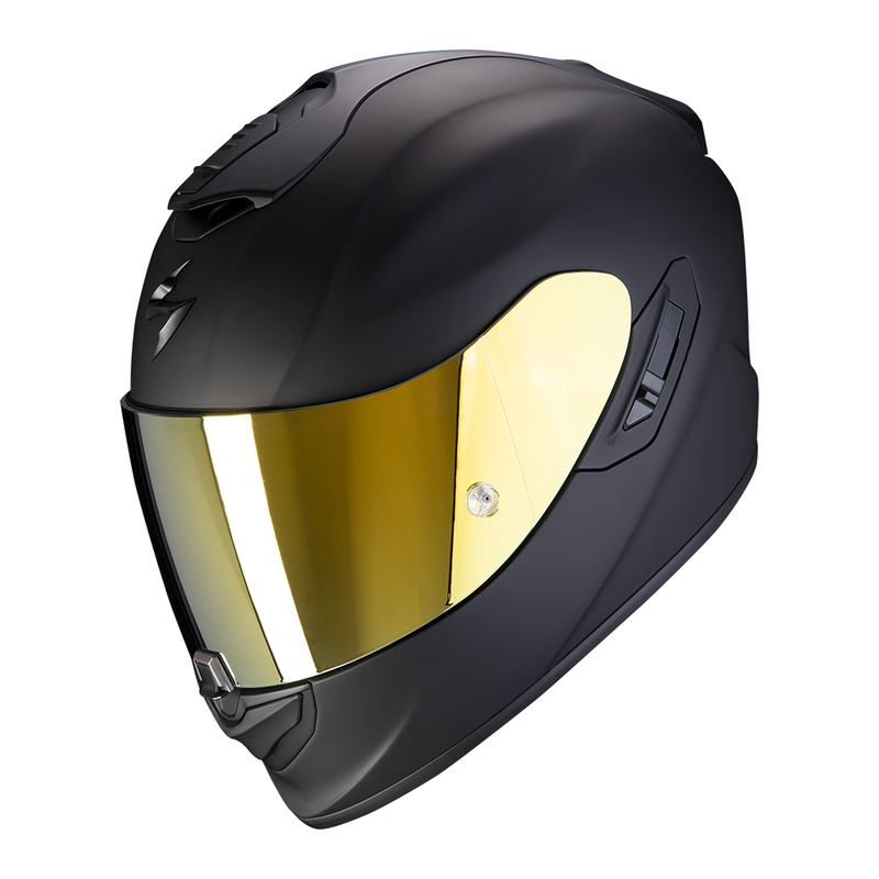 Integreeritud mootorratta kiiver Scorpion EXO-1400 EVO II Air Solid matt must allahindlus