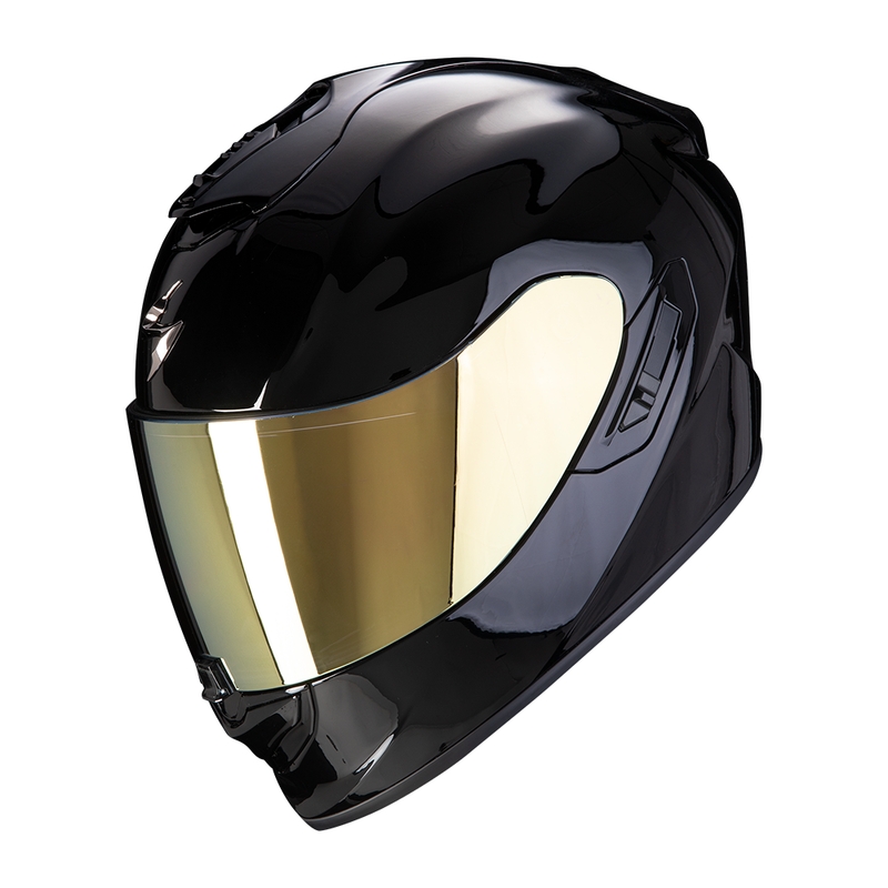 Integreeritud mootorratta kiiver Scorpion EXO-1400 EVO II Air Solid must allahindlus