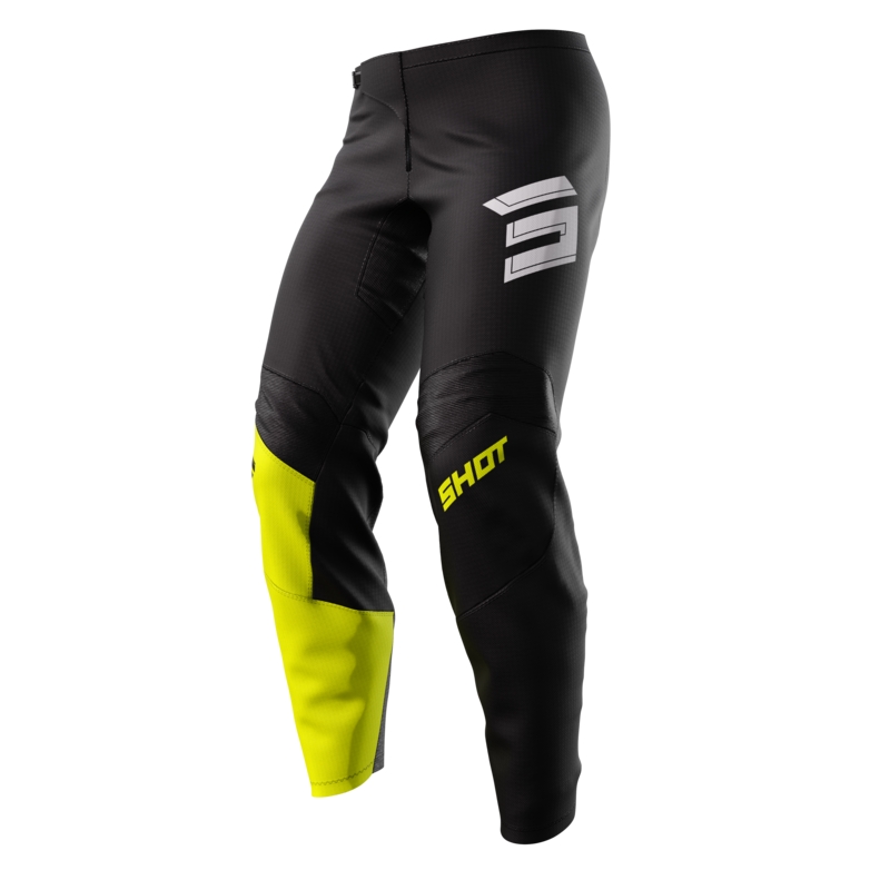 Motokrossi püksid Shot Draw Squad fluo kollane allahindlus