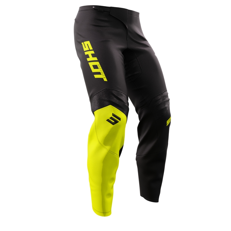 Motokrossi püksid Shot Draw Squad fluo kollane allahindlus