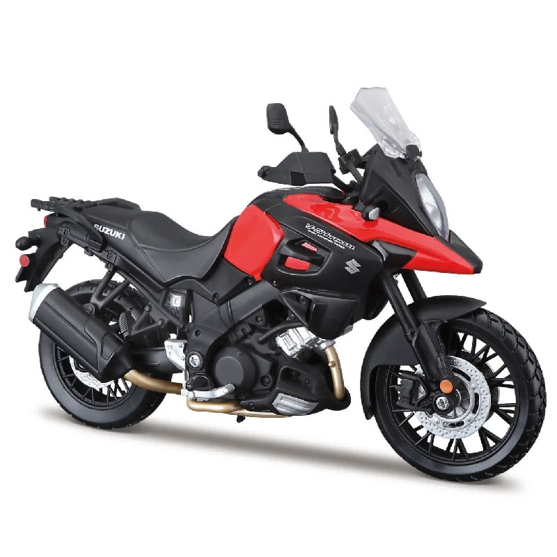 Mootorratta mudel koos stendiga Maisto Suzuki V-Strom 1:12