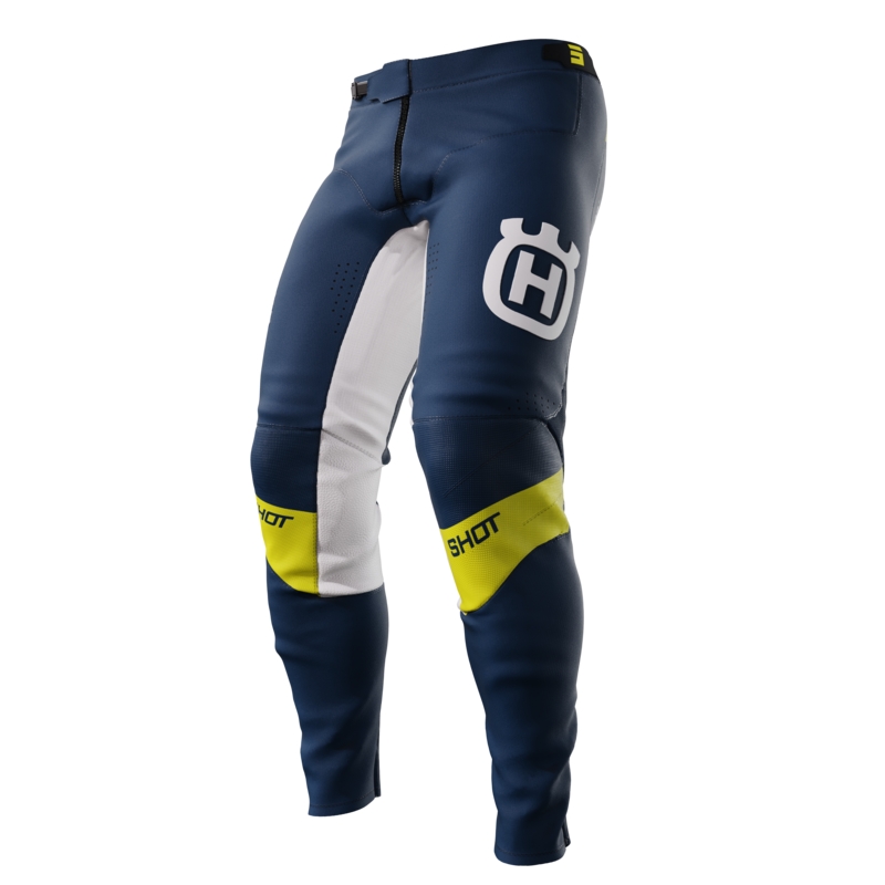 Motokrossi püksid Shot Aerolite Husqvarna LE sinine allahindlus