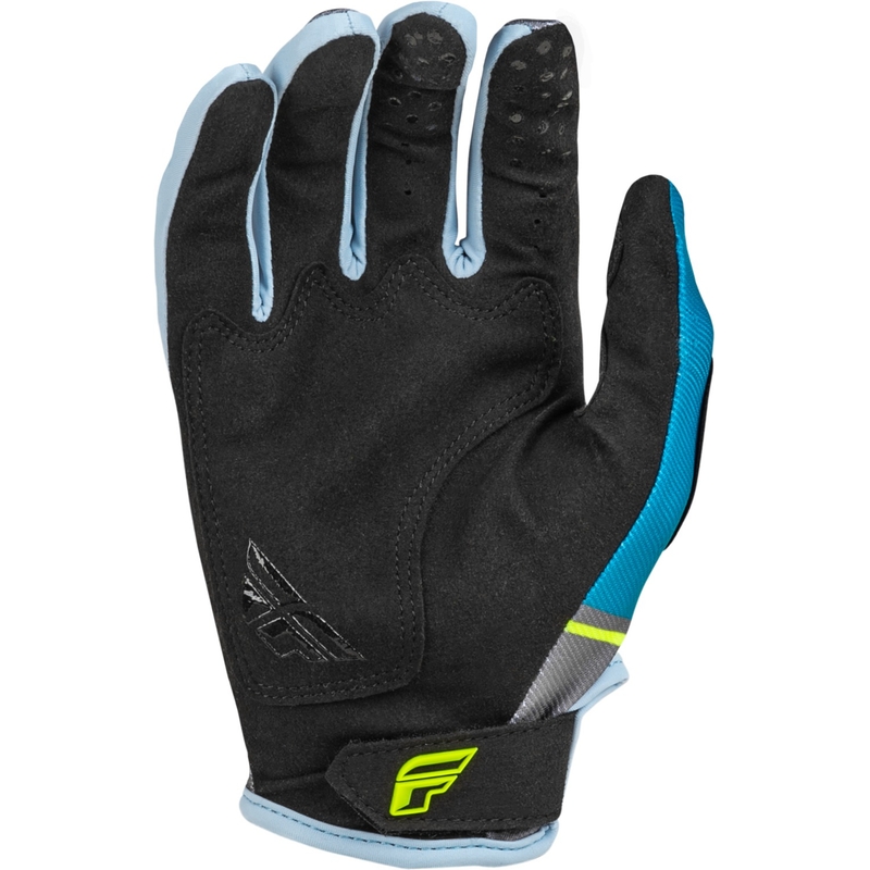 Motokrosové rukavice FLY Racing Kinetix Prix 2024 šedo-fluo žluté